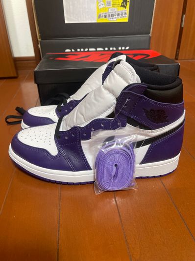 Nike Air Jordan 1 Retro High OG "Court Purple White/Black" (2020)