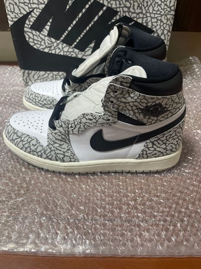 Nike Air Jordan 1 High OG "White Cement/Safari"