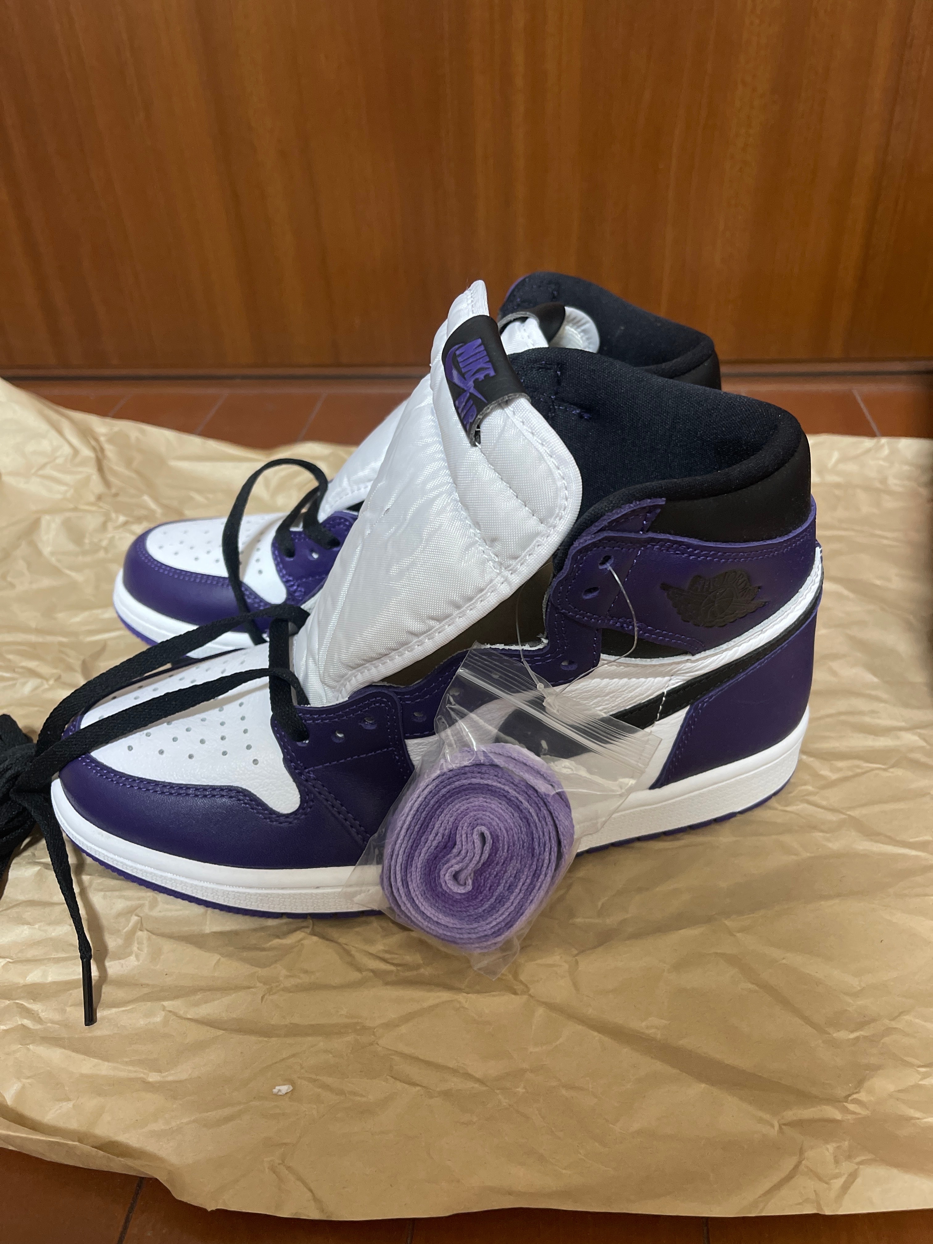 Nike Air Jordan 1 Retro High OG "Court Purple White/Black" (2020)   