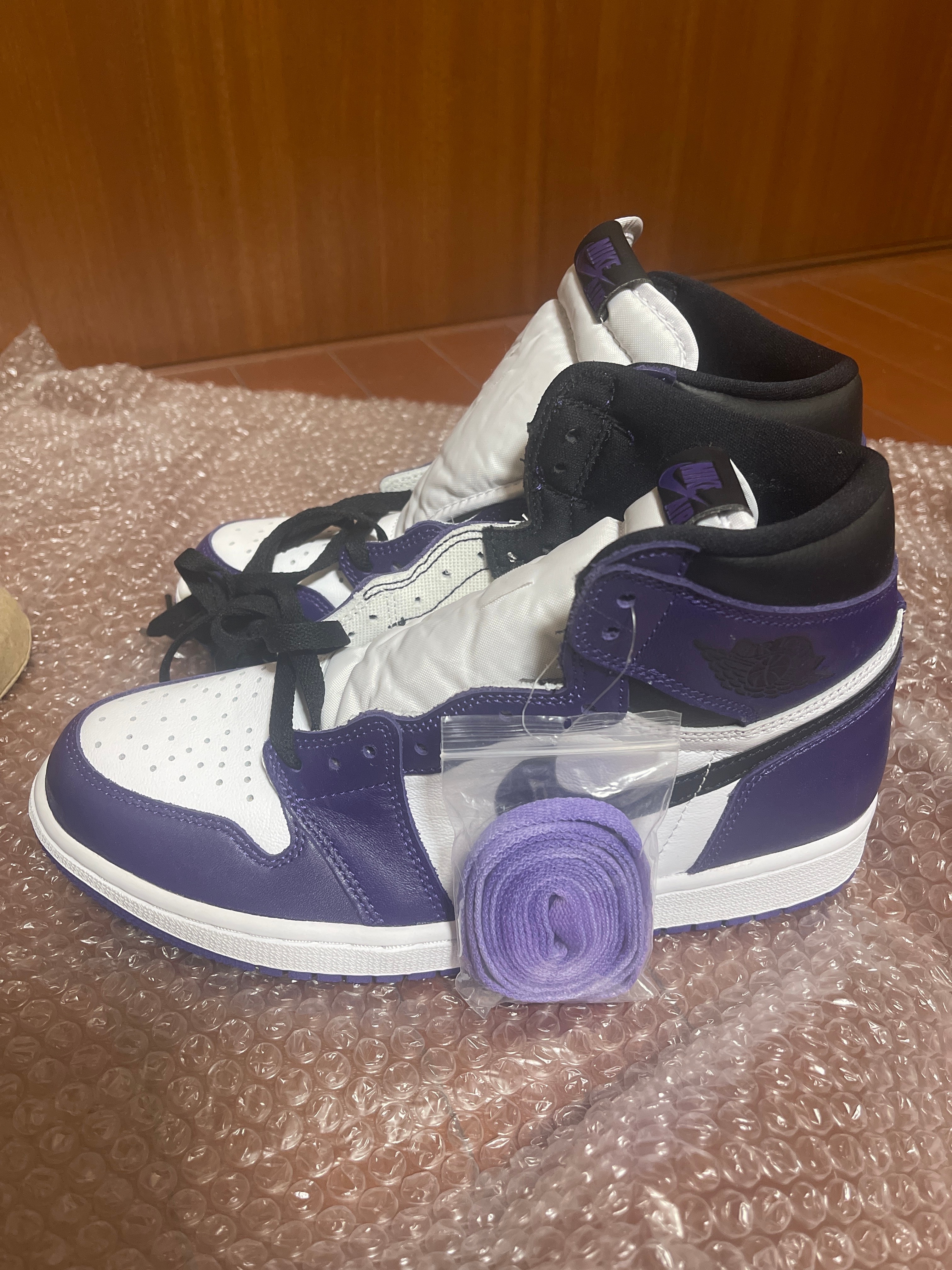 Nike Air Jordan 1 Retro High OG "Court Purple White/Black" (2020)