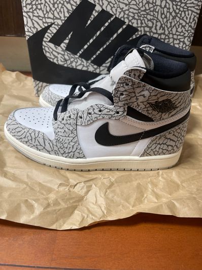 Nike Air Jordan 1 High OG "White Cement/Safari"