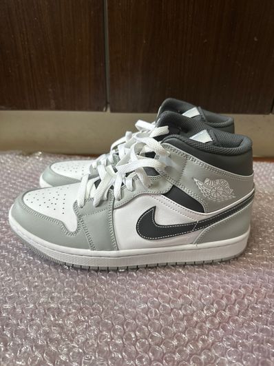 Nike Air Jordan 1 Mid "Grey White/Anthracite"