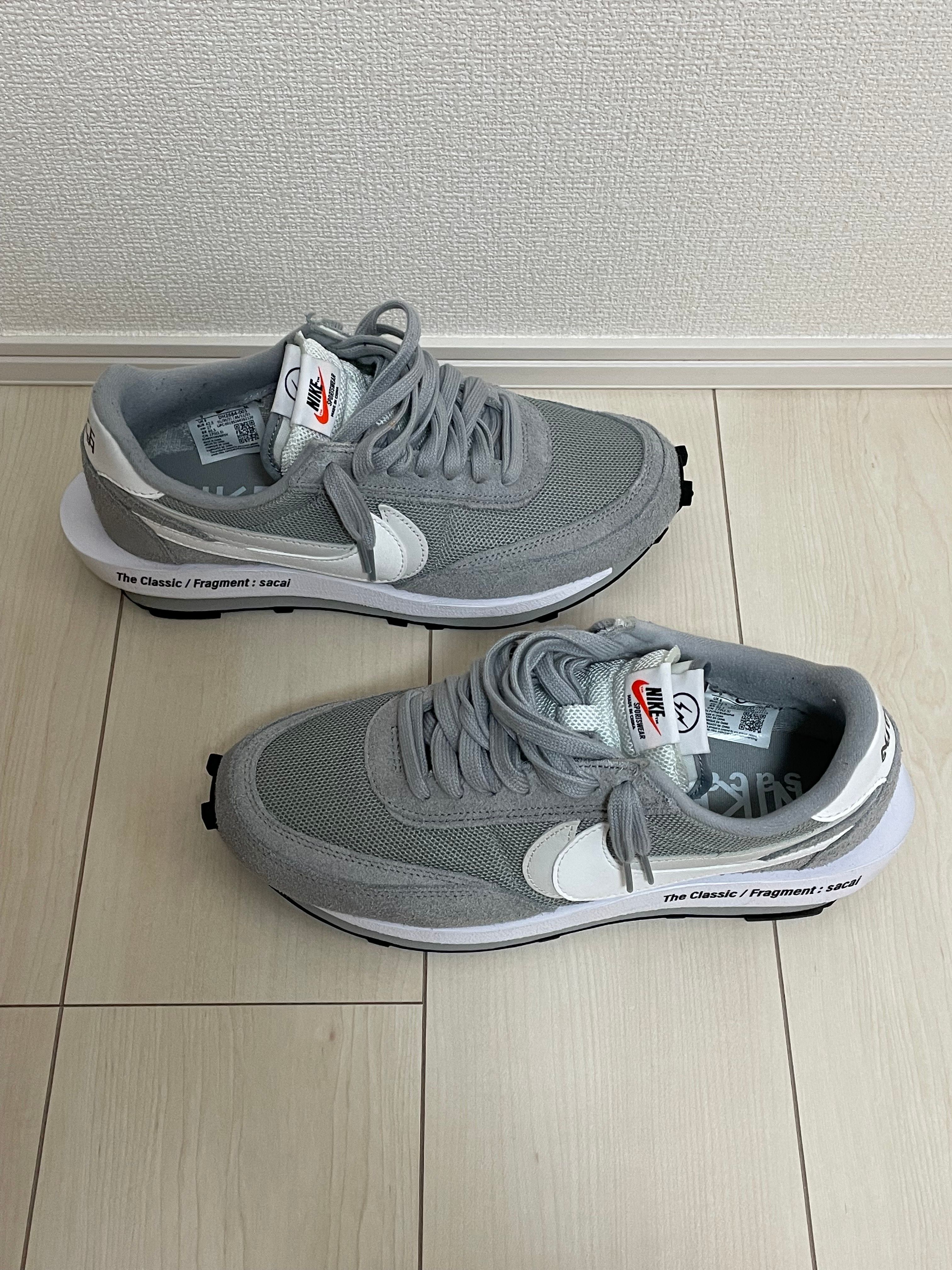 Fragment × sacai × Nike LD Waffle "Light Smoke Grey"
