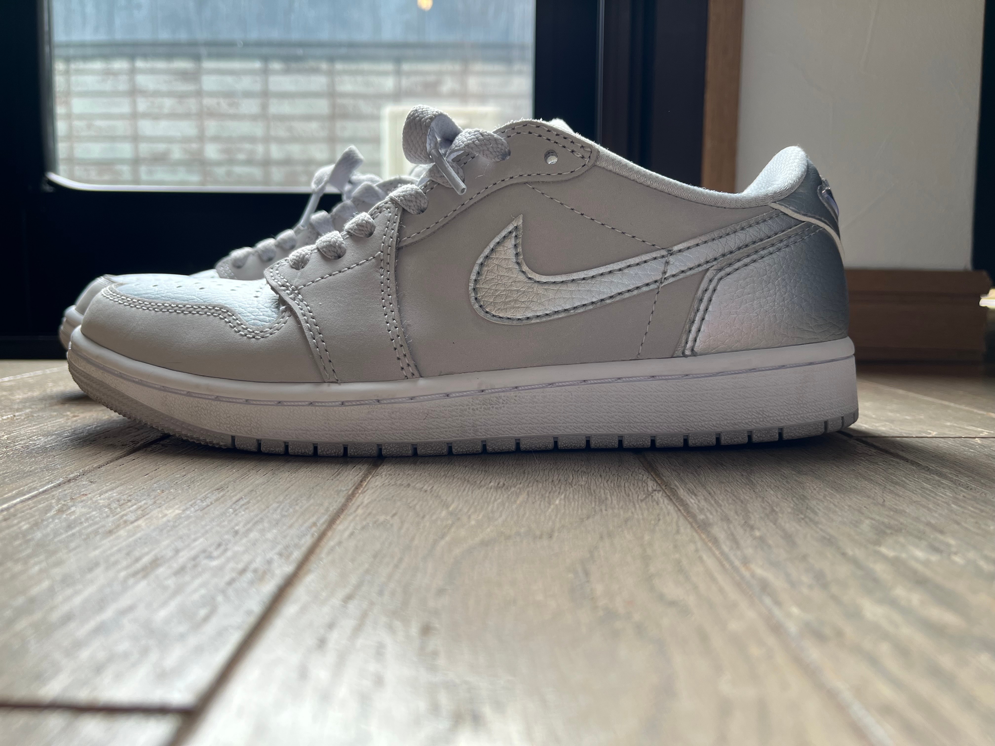 Nike Air Jordan 1 Retro Low OG "Silver"(no Briefcase)