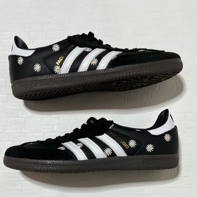 atmos × FACE × adidas Samba "Core Black/Footwear White"