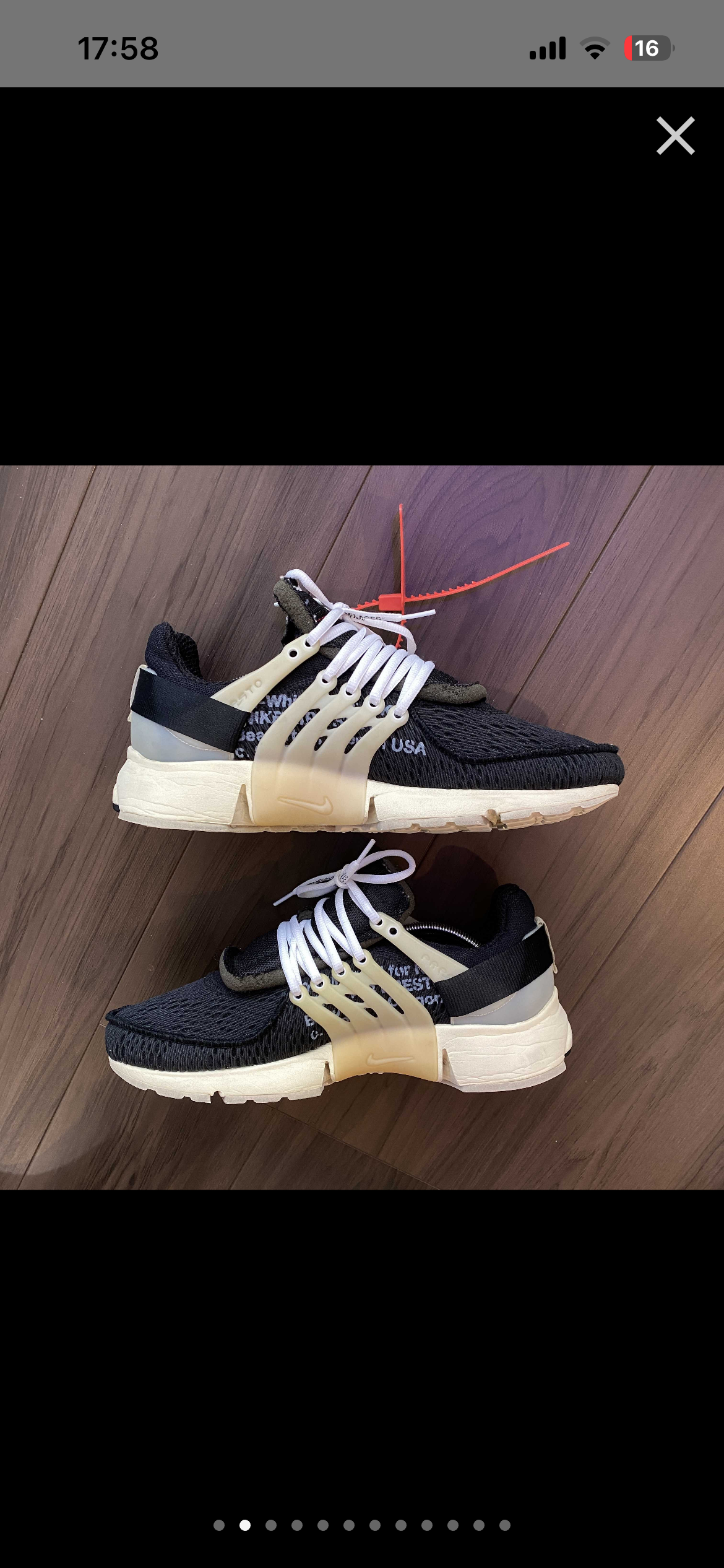 Off-White × Nike The Ten Air Presto