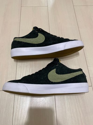 Stussy × Nike SB Blazer Low "Black/Palm Green"