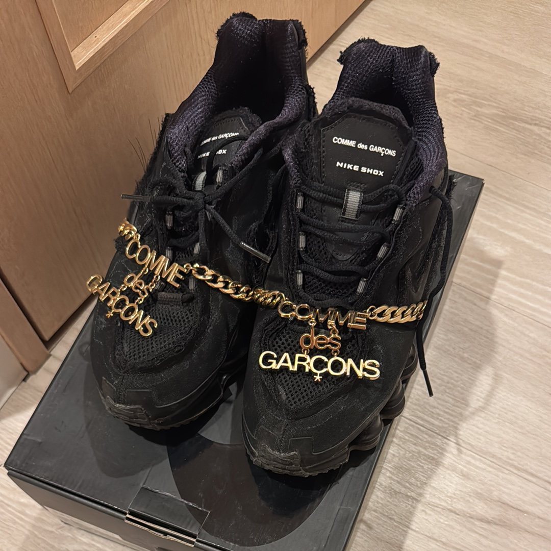 COMME des GARCONS × Nike Women's Shox TL "Black"