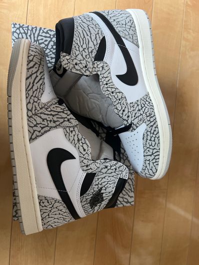 Nike Air Jordan 1 High OG "White Cement/Safari"