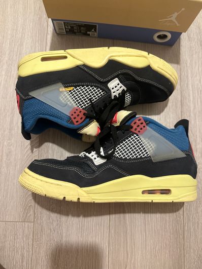 UNION × NIKE AIR JORDAN 4 "OFF NOIR"