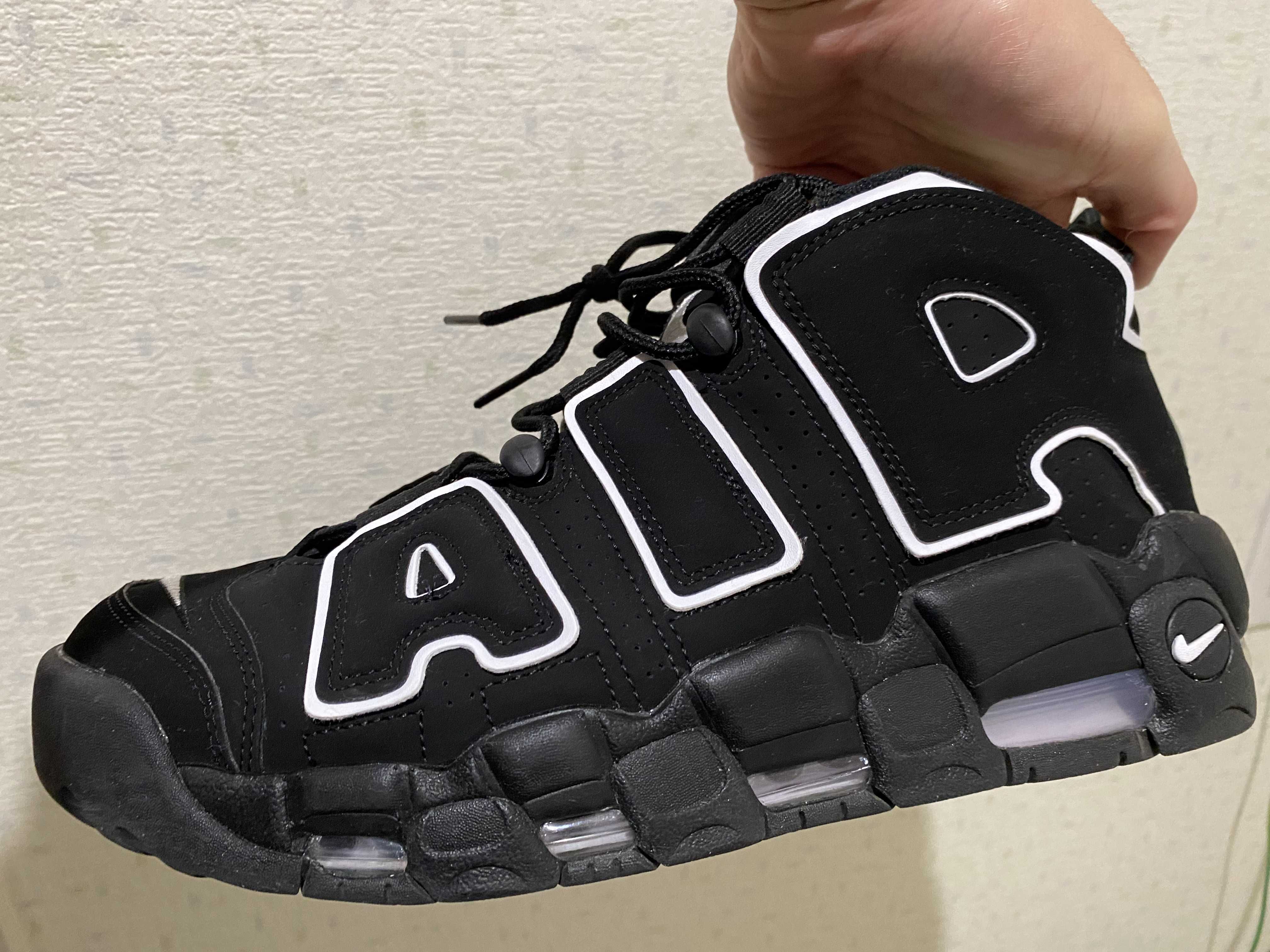 Nike Air More Uptempo "Black/White"(2020)