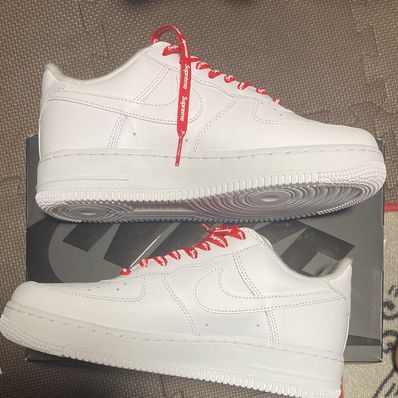 Supreme × Nike Air Force 1 Low "White"