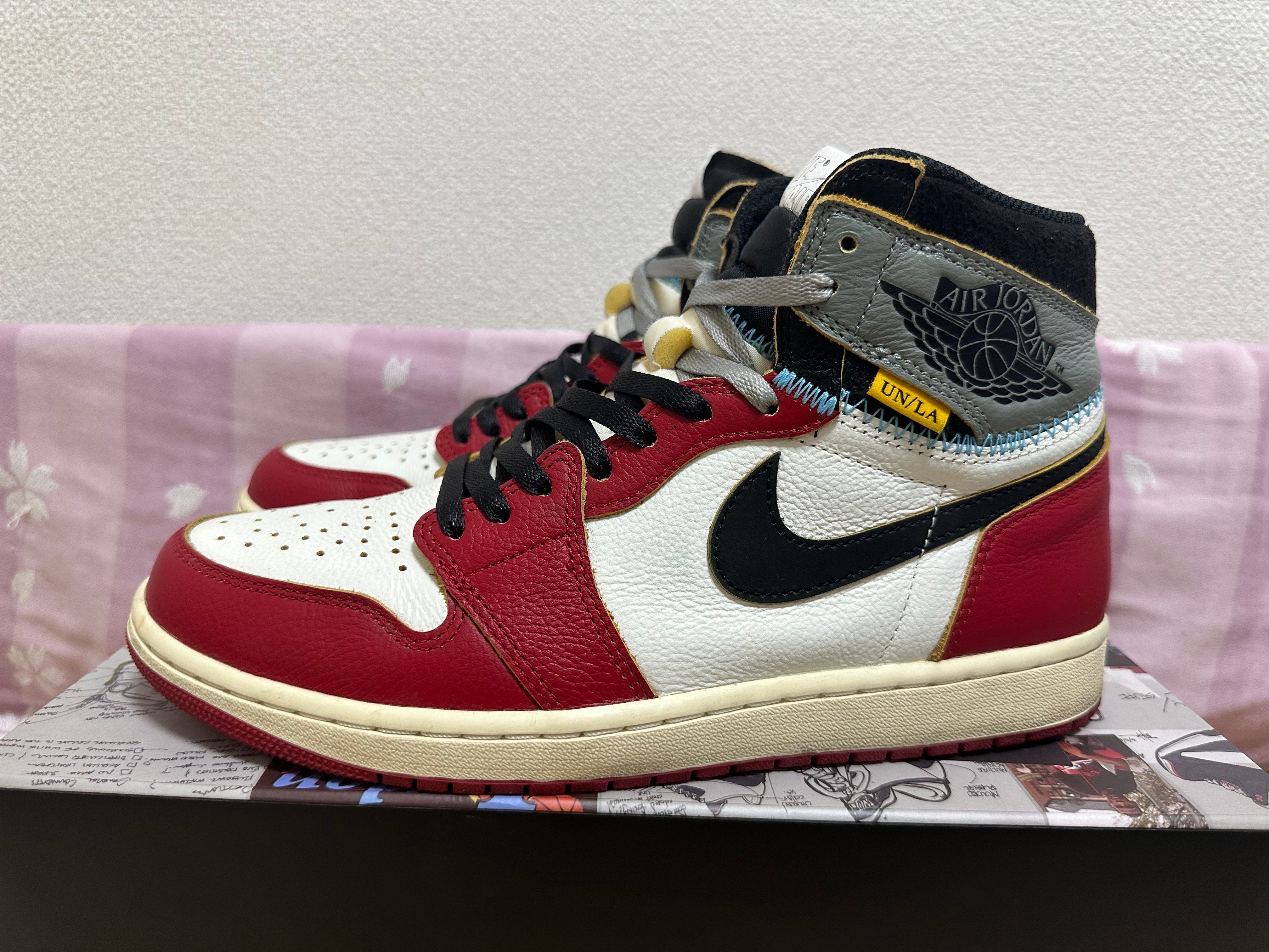 ユニオン × ナイキ エアジョーダン1 レトロ ハイ OG "シカゴ/シャドウ"