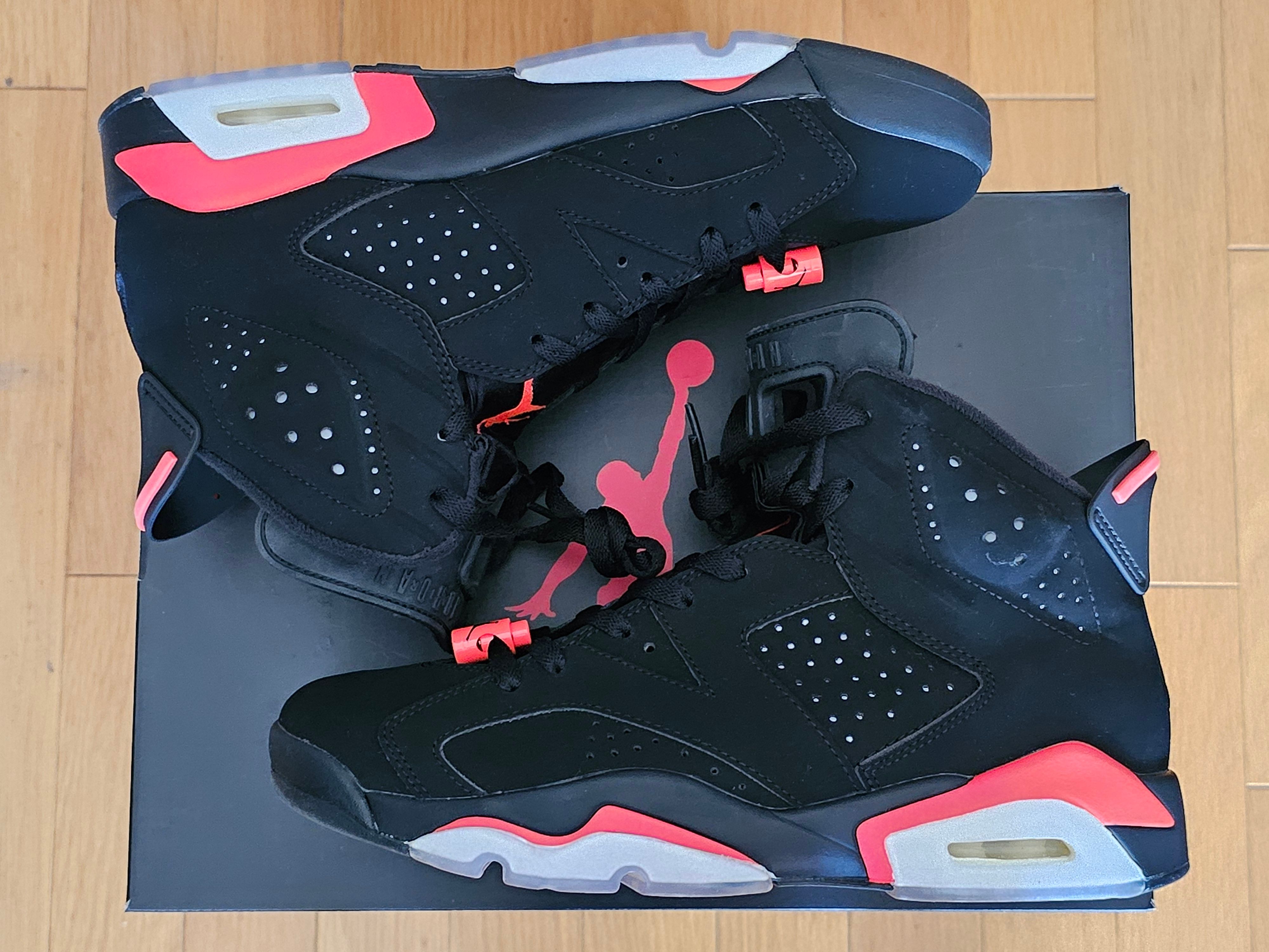 Nike Air Jordan 6 Retro OG "Black/Infrared"