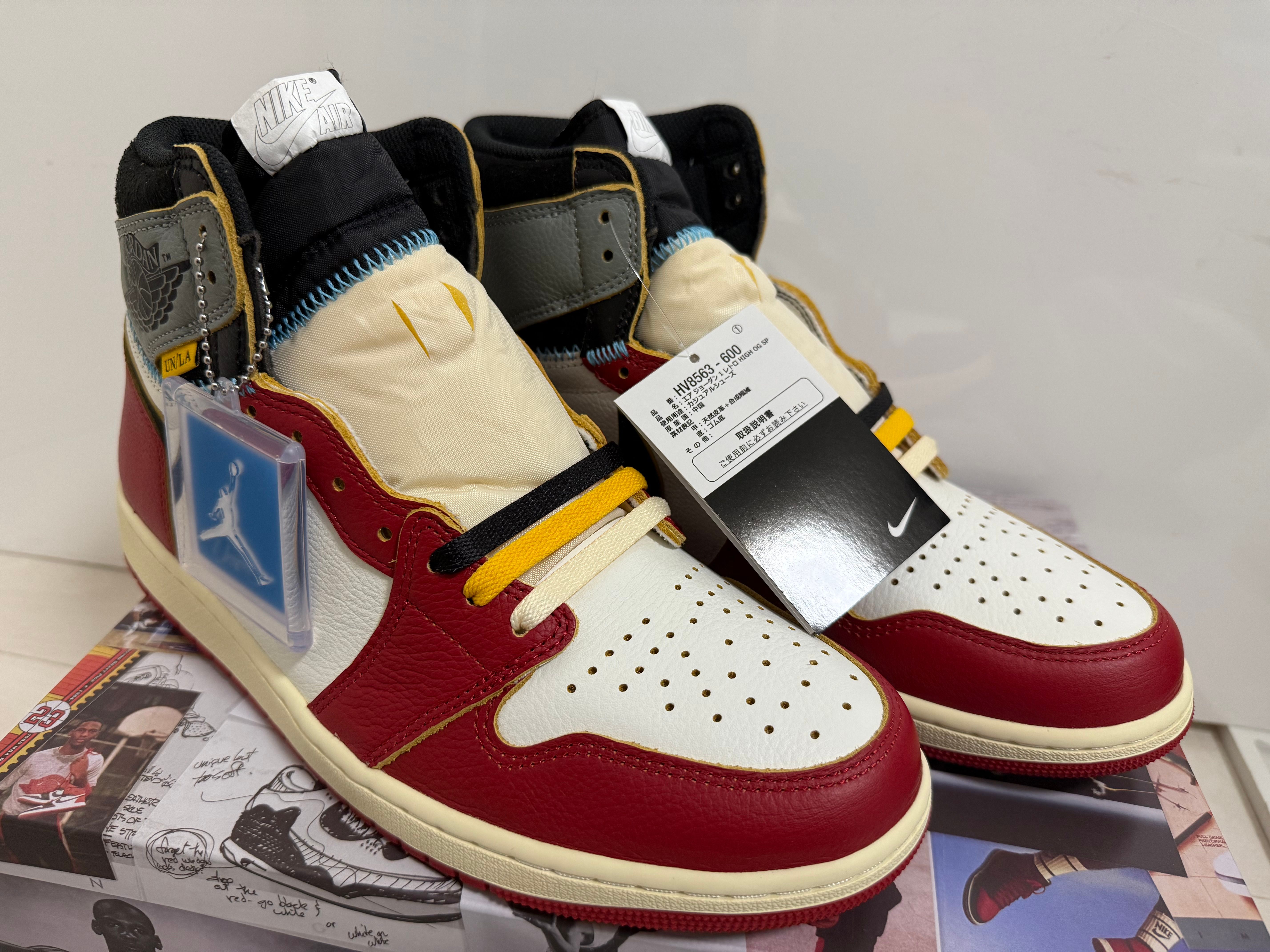 UNION × Nike Air Jordan 1 Retro High OG "Chicago/Shadow"