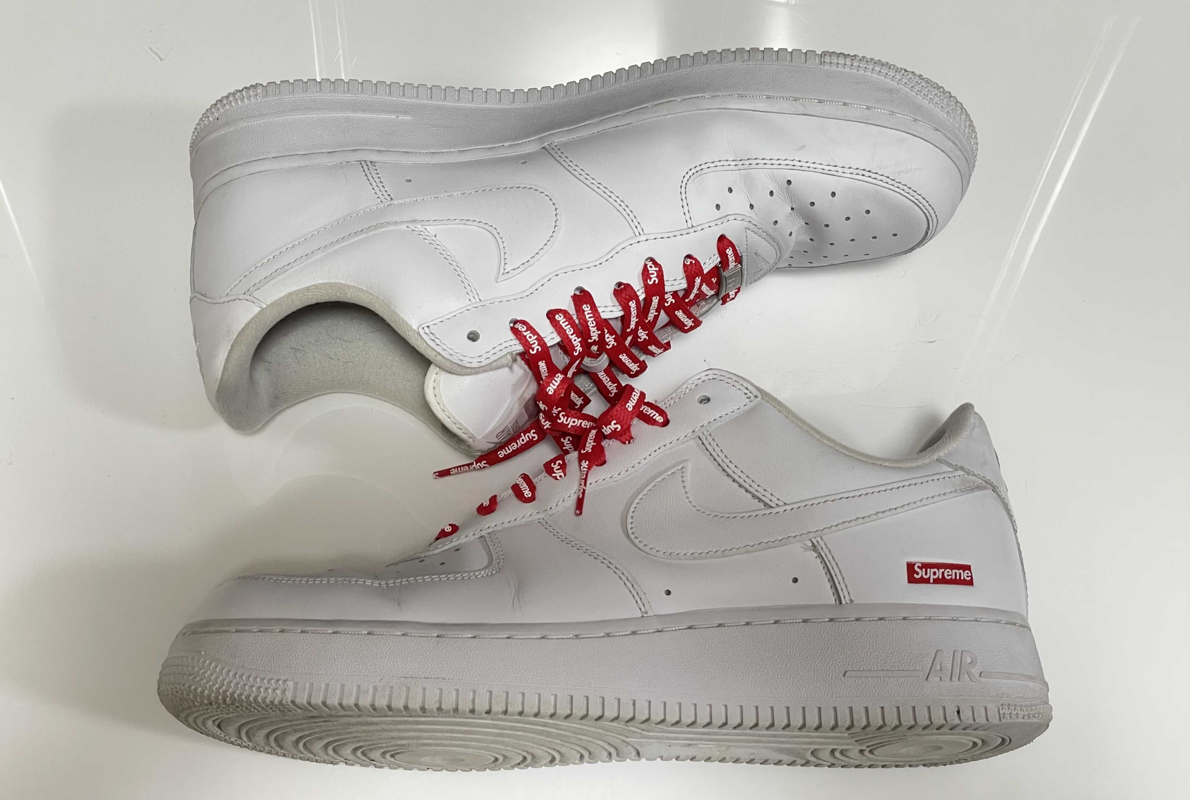 Supreme × Nike Air Force 1 Low "White"