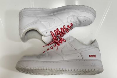 Supreme × Nike Air Force 1 Low "White"