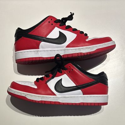 Nike SB Dunk Low Pro "J-Pack Chicago/Varsity Red and White"