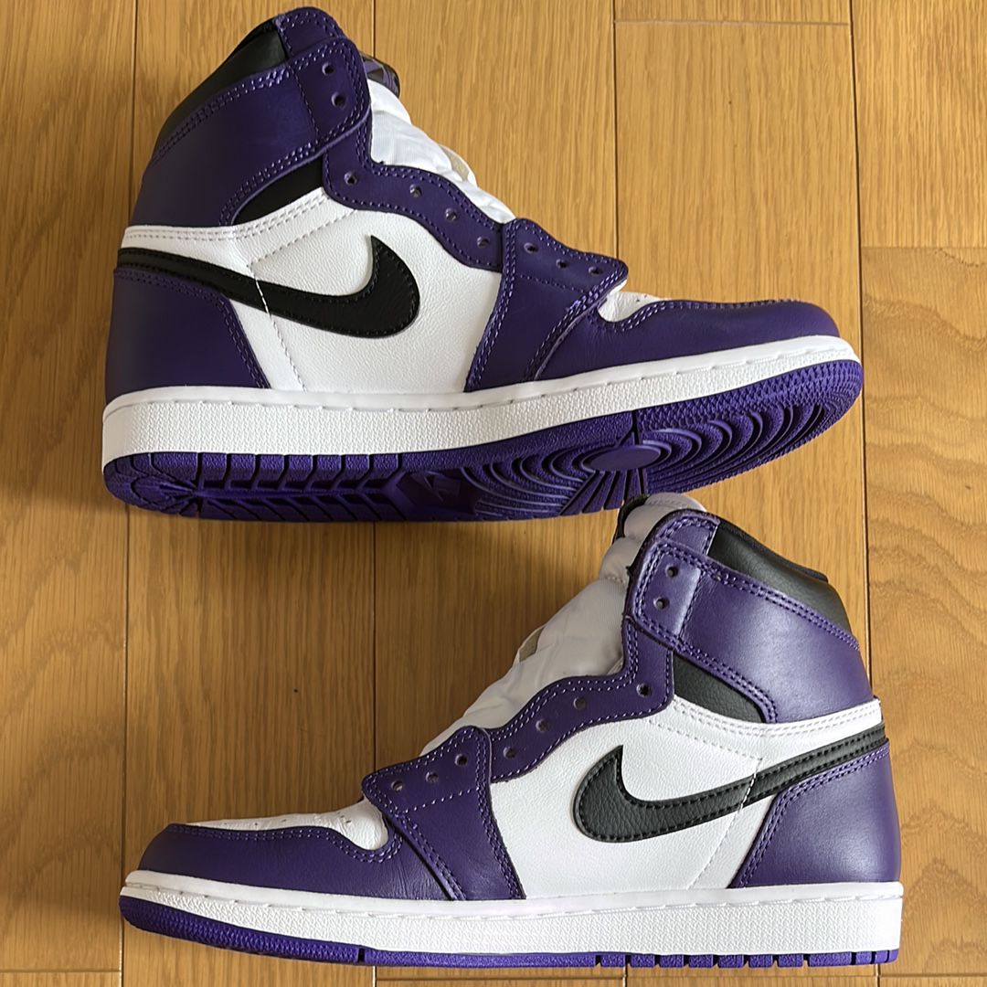Nike Air Jordan 1 Retro High OG "Court Purple White/Black" (2020)