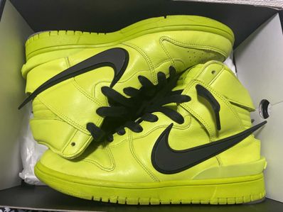 AMBUSH × NIKE DUNK HIGH "FLASH LIME"