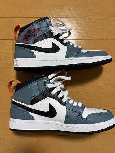 FACETASM × Nike Air Jordan 1 Mid "White/Navy"
