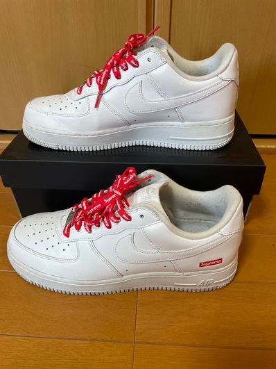 Supreme × Nike Air Force 1 Low "White"