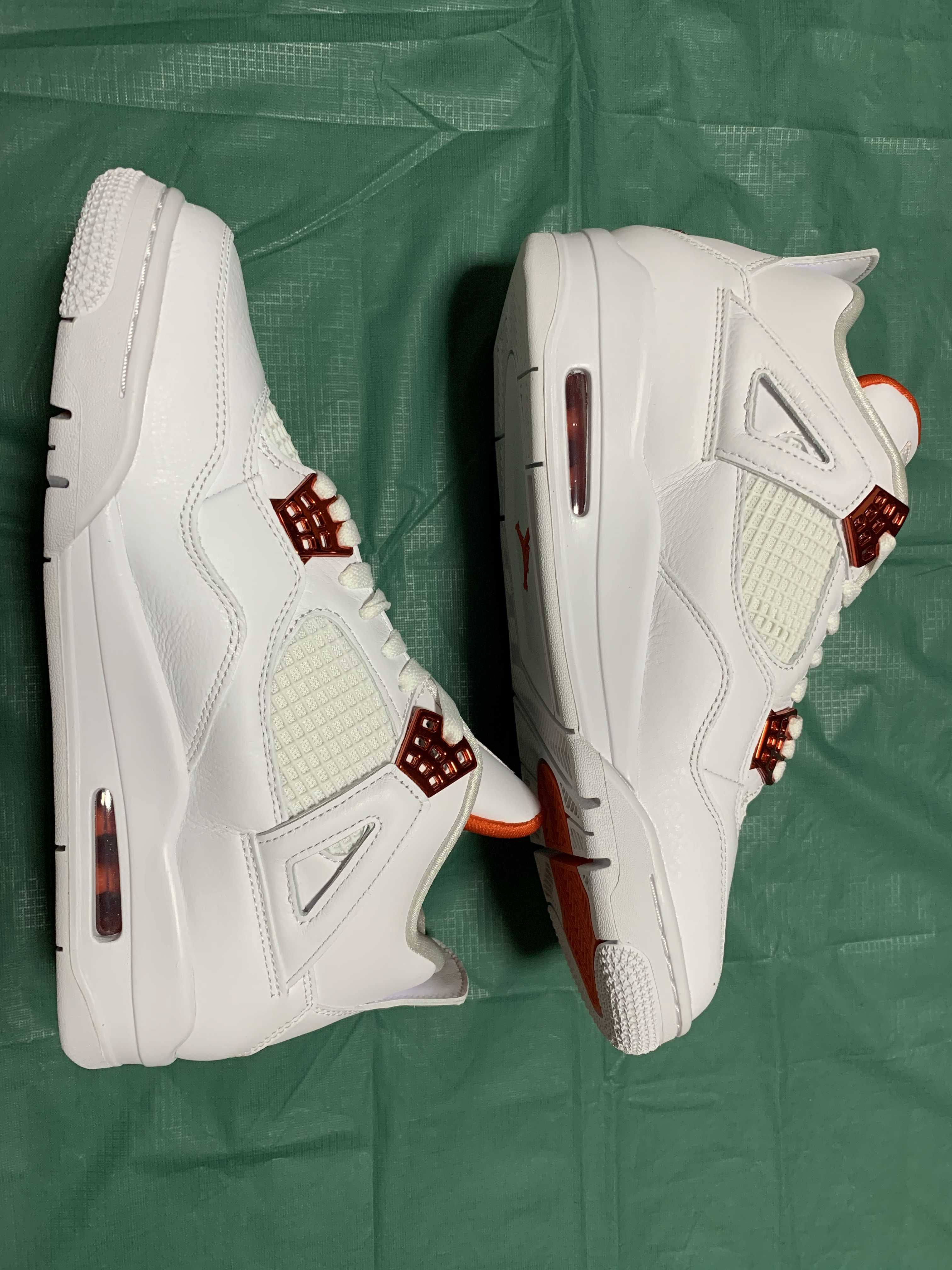Nike Air Jordan 4 Retro "White/Team Orange"