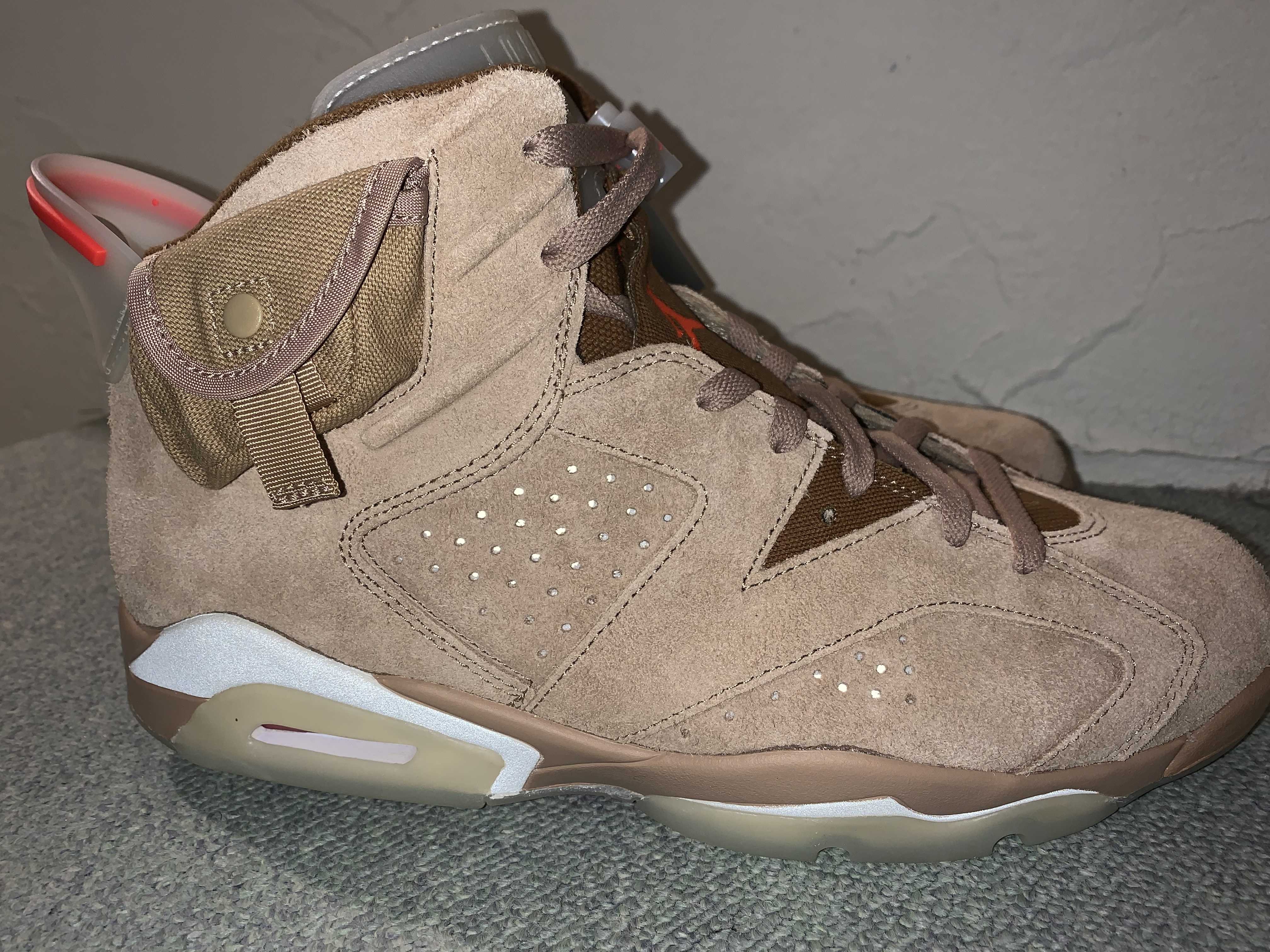 Travis Scott × Nike Air Jordan 6 "British Khaki"