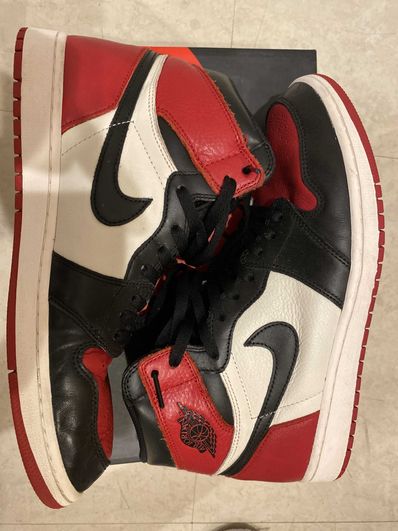 Nike Air Jordan 1 Retro High OG "Bred Toe"