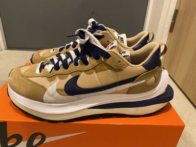 Sacai × Nike Vapor Waffle "Sesame And Blue Void"