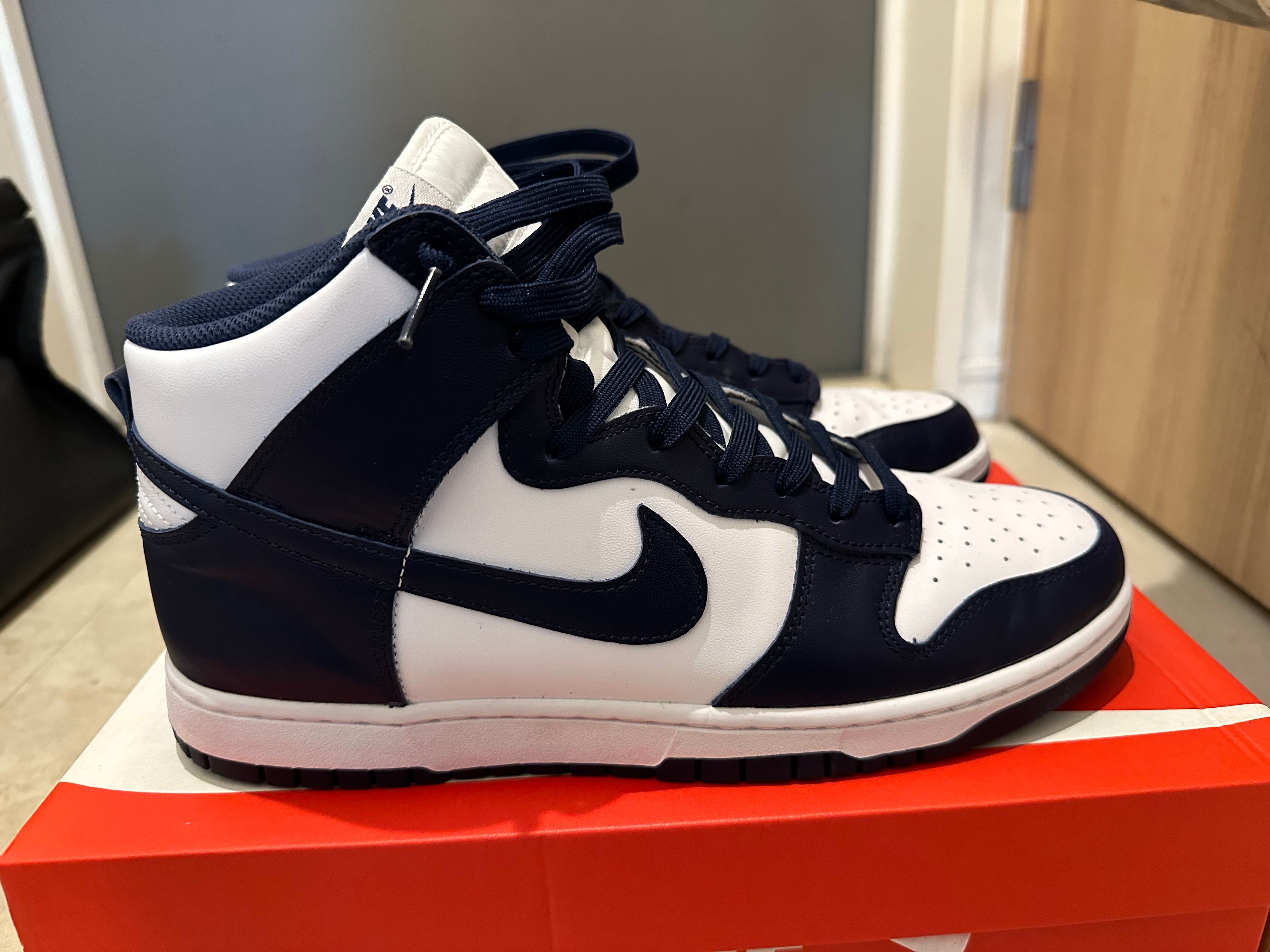 Nike Dunk High "Championship Navy"