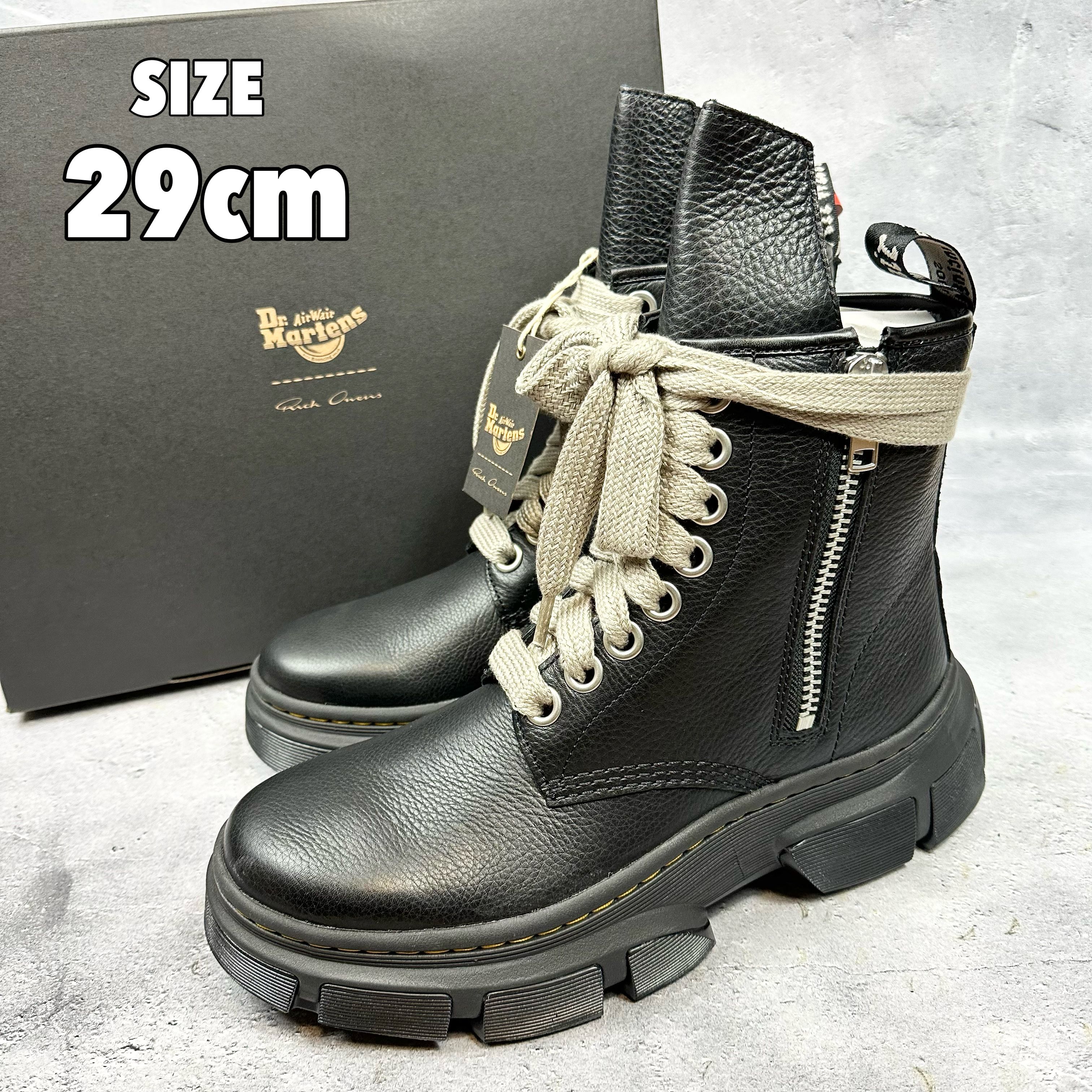 Rick Owens × Dr.Martens 1460 DMXL Jumbo Lace Boot "Black"