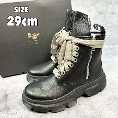 Rick Owens × Dr.Martens 1460 DMXL Jumbo Lace Boot "Black"