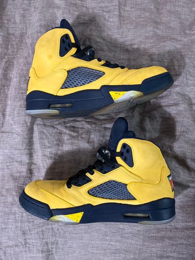 NIKE AIR JORDAN 5 "MICHIGAN"