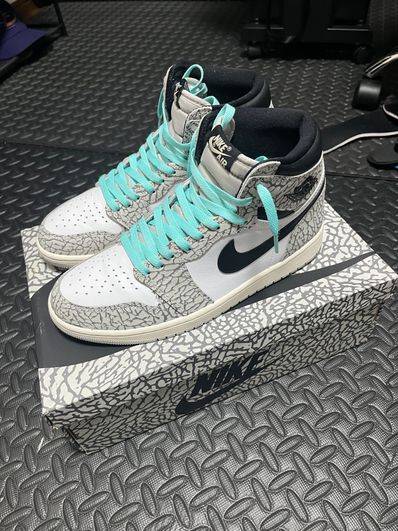 Nike Air Jordan 1 High OG "White Cement/Safari"