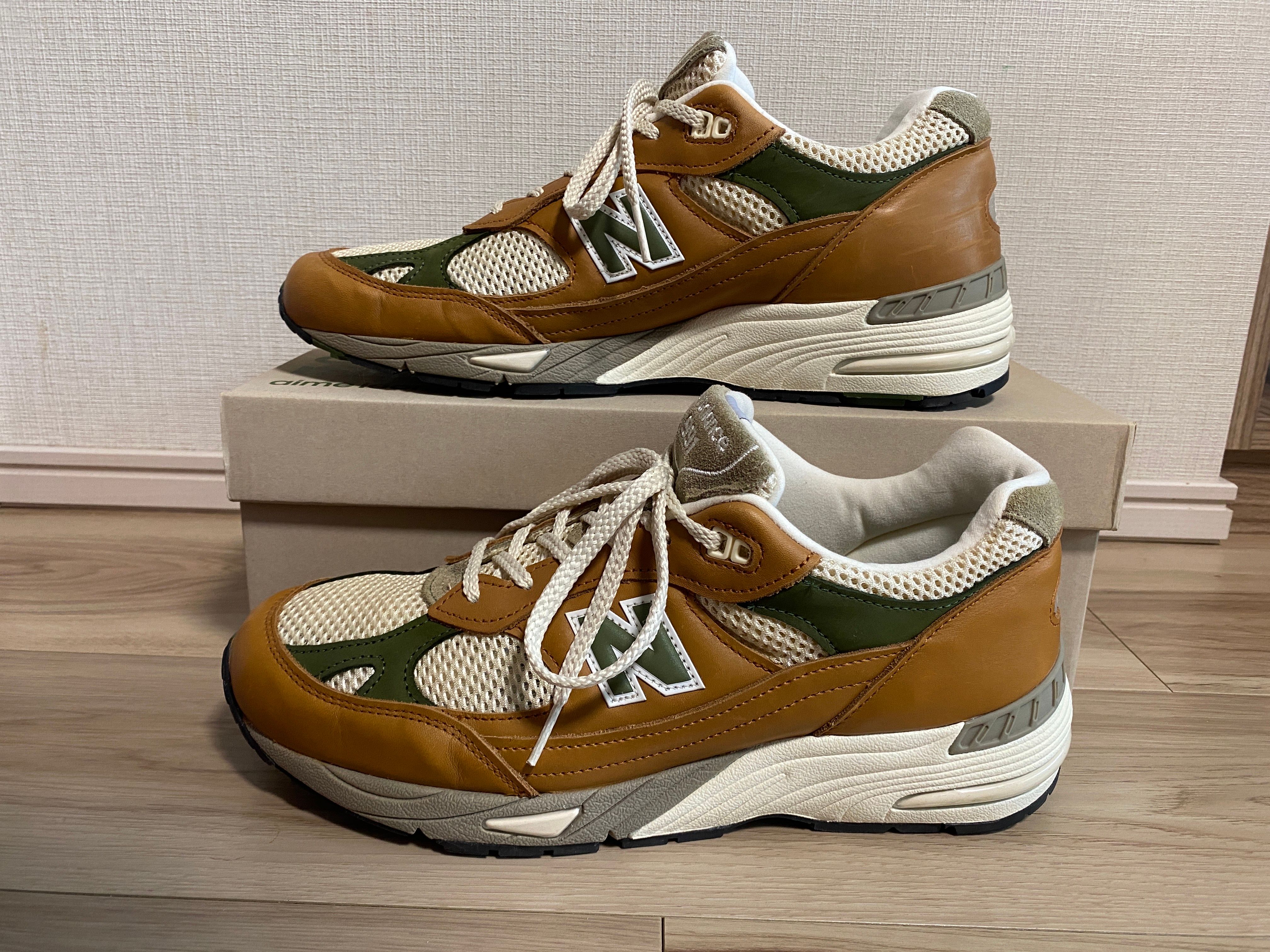 Aime Leon Dore × New Balance 991 "Tan/Green"