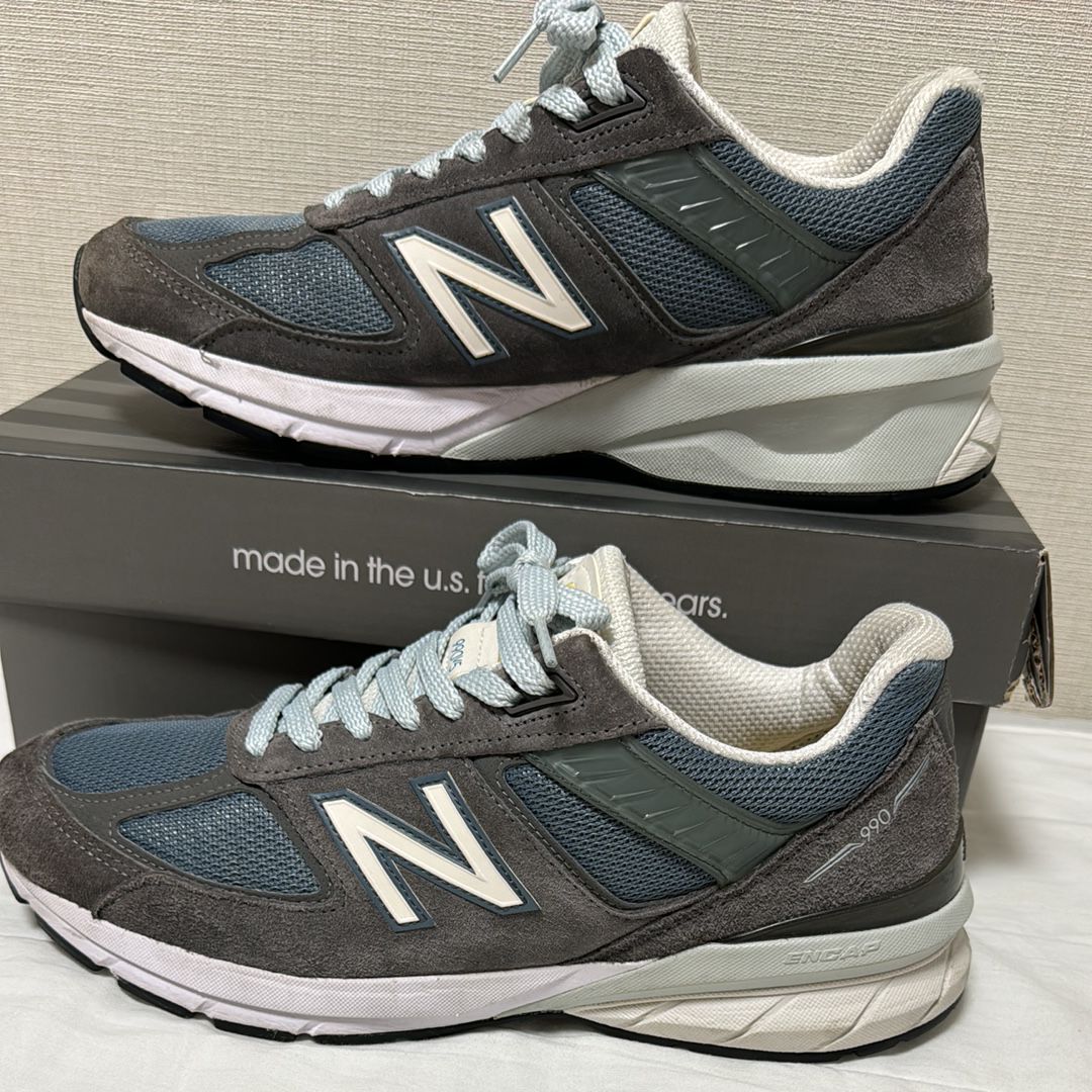 SSZ × Akio Hasegawa × New Balance 990V5 "Gray"