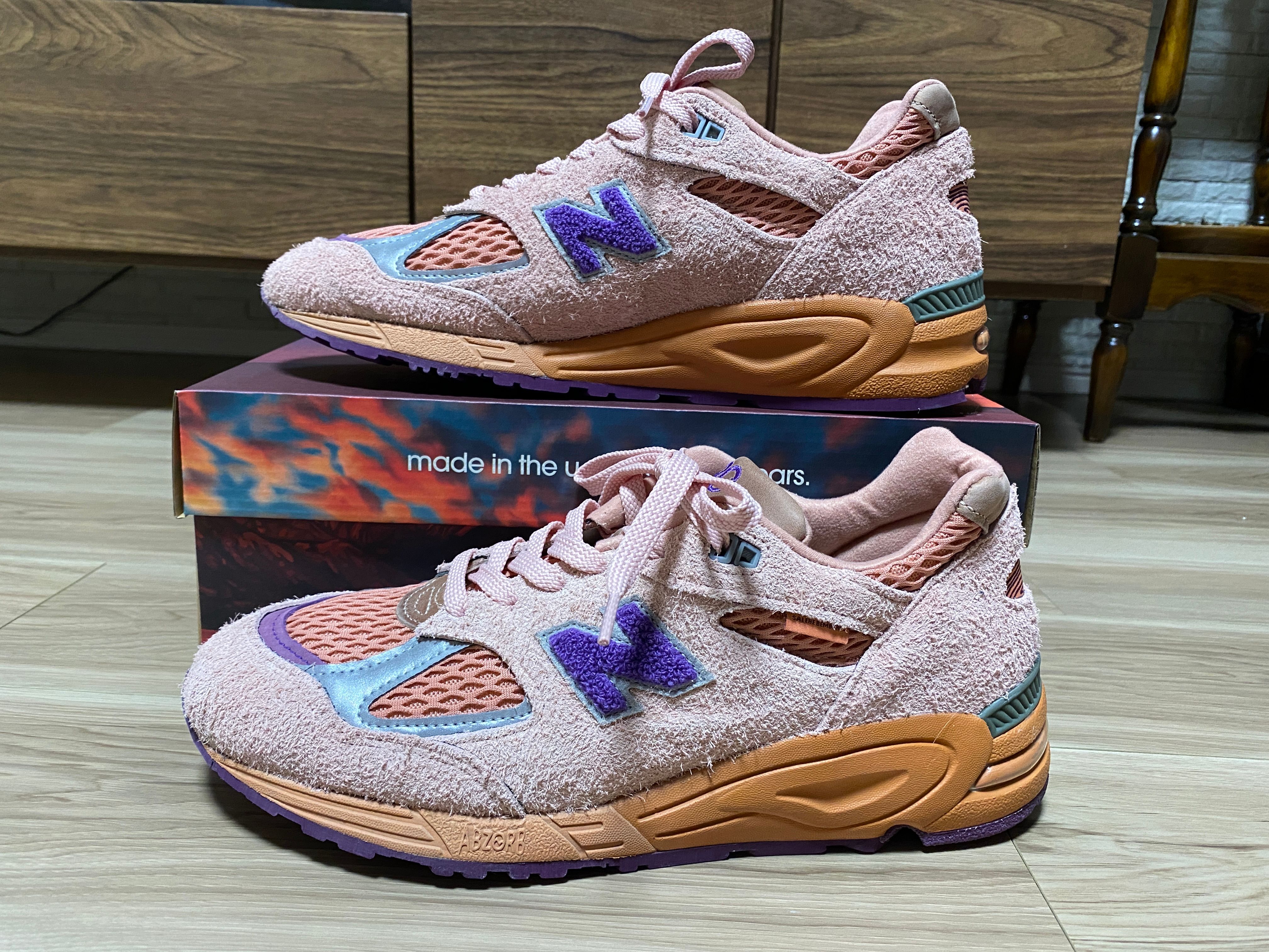 Salehe Bembury × New Balance 990V2 Sand Be The Time "Terra Cotta"