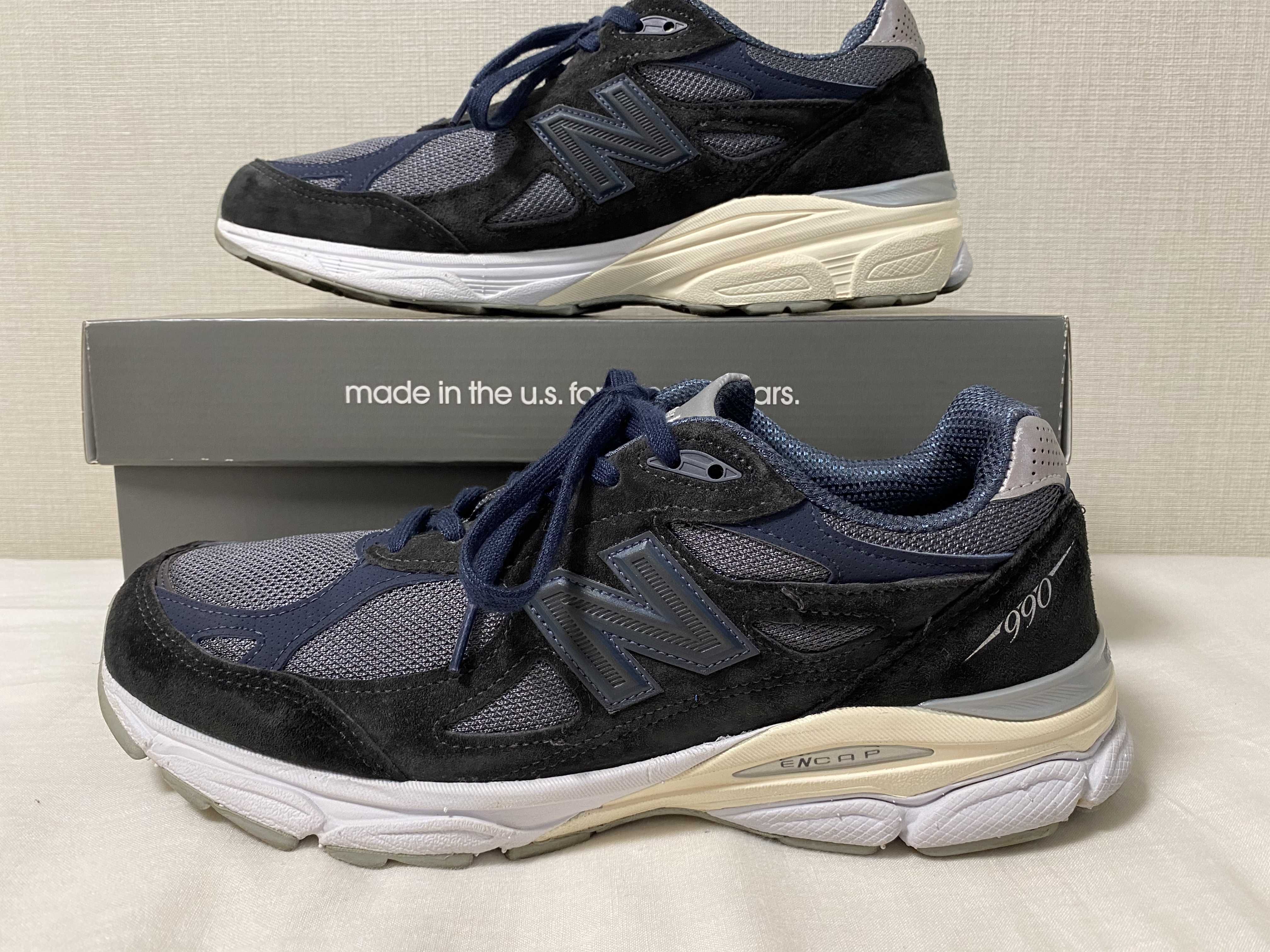 KITH Ronnie Fieg × New Balance 990V3 "Genesis/Navy"