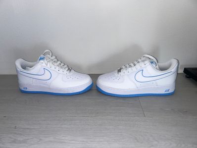 Nike Air Force 1 Low "White and University Blue"