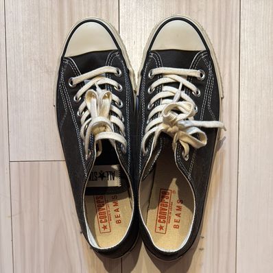 BEAMS Exclusive Converse Canvas All Star J 80s OX / BM "Charcoal"