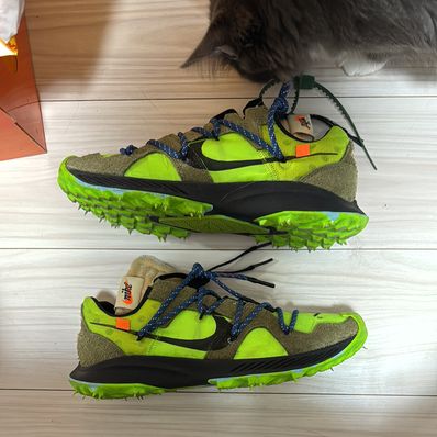 Off-White × Nike Women's Air Zoom Terra Kiger 5 "Green"