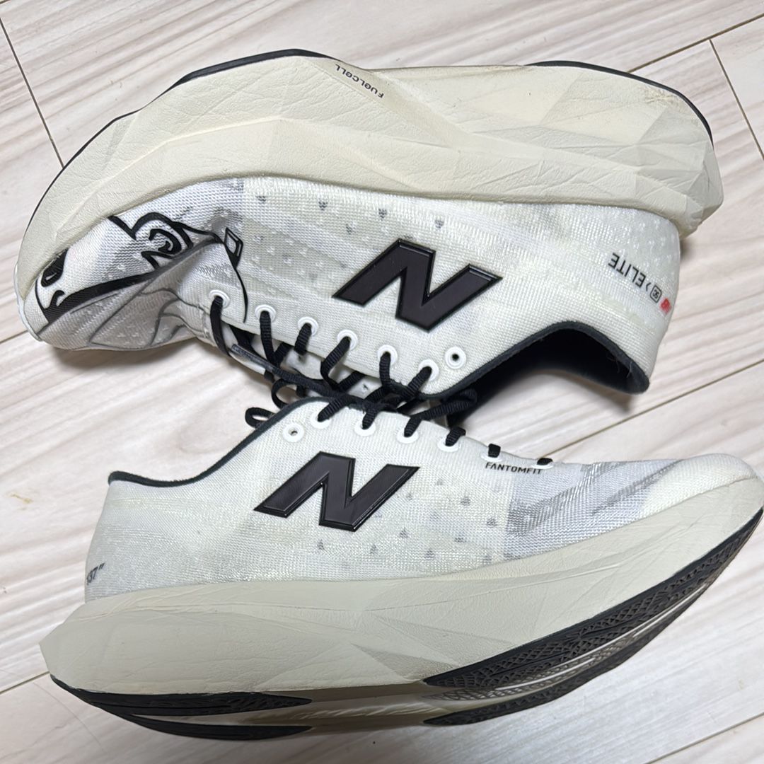 Paperboy × New Balance FuelCell SuperComp Elite V4 137 "White"