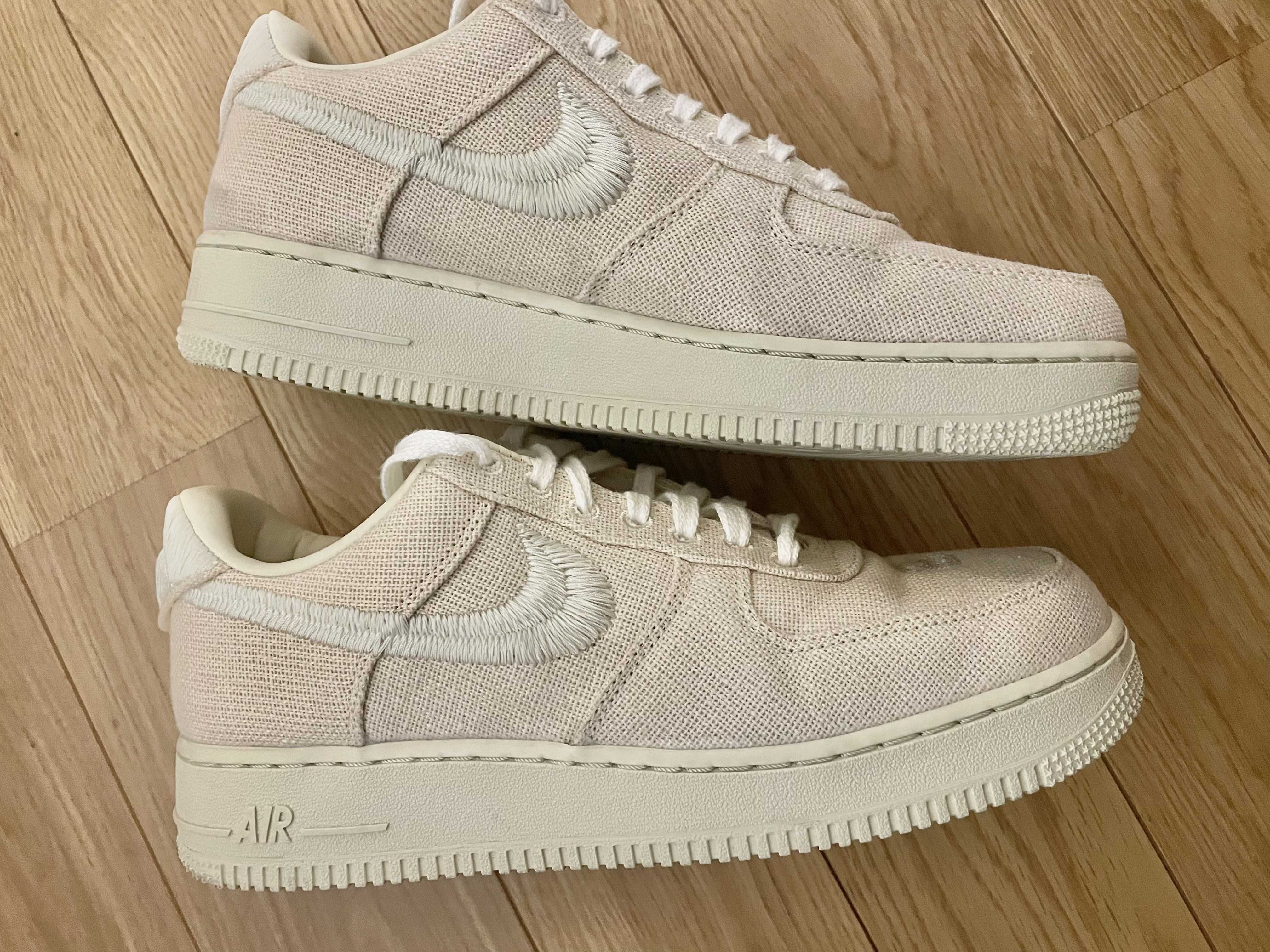 Stussy × Nike Air Force 1 Low "Fossil Stone"