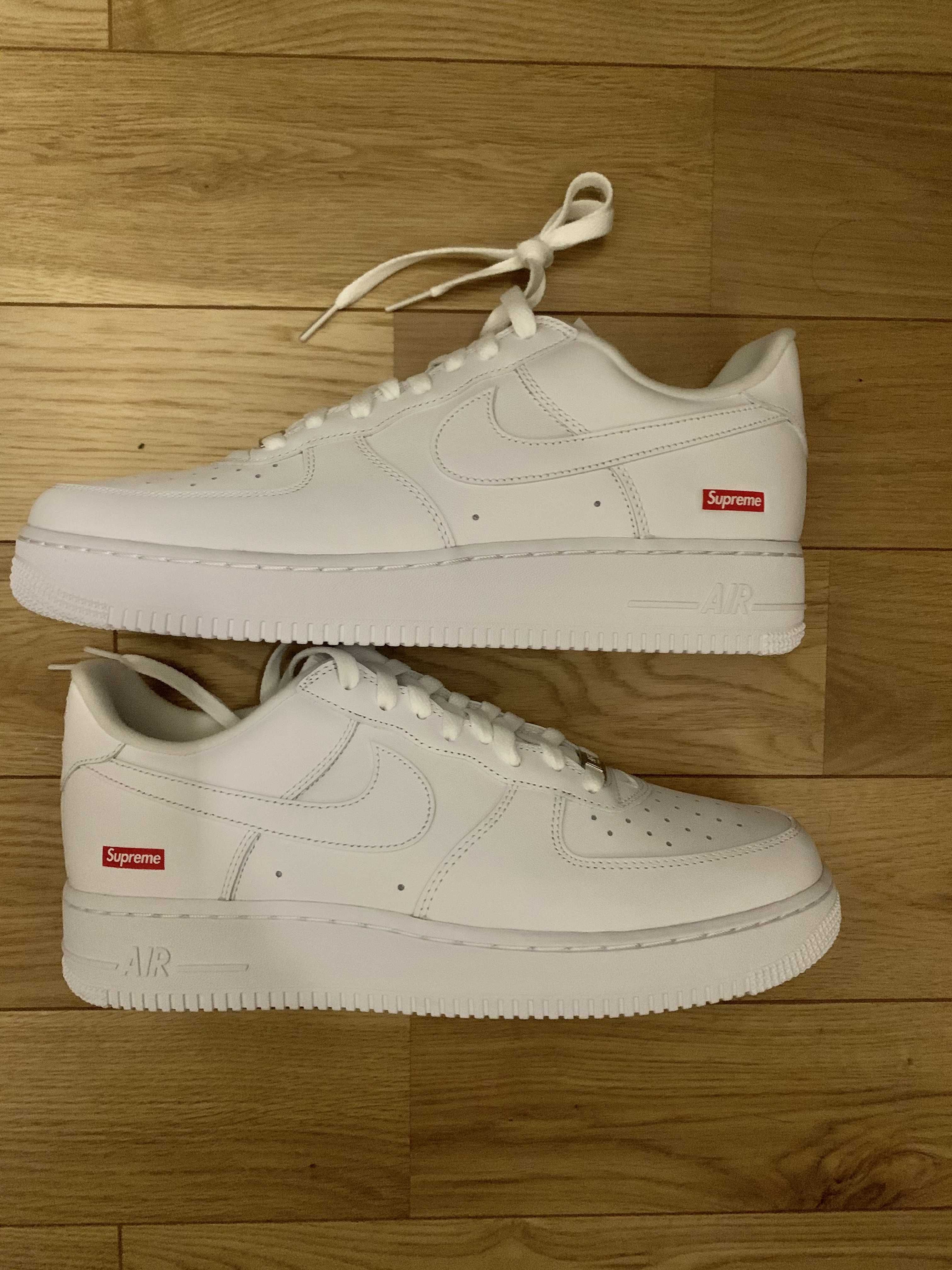 Supreme × Nike Air Force 1 Low "White"
