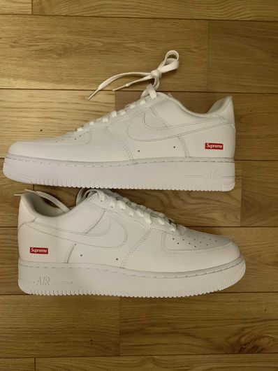 Supreme × Nike Air Force 1 Low "White"