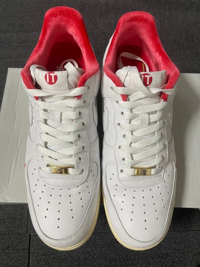 KITH × Nike Air Force 1 Low "White/Red"