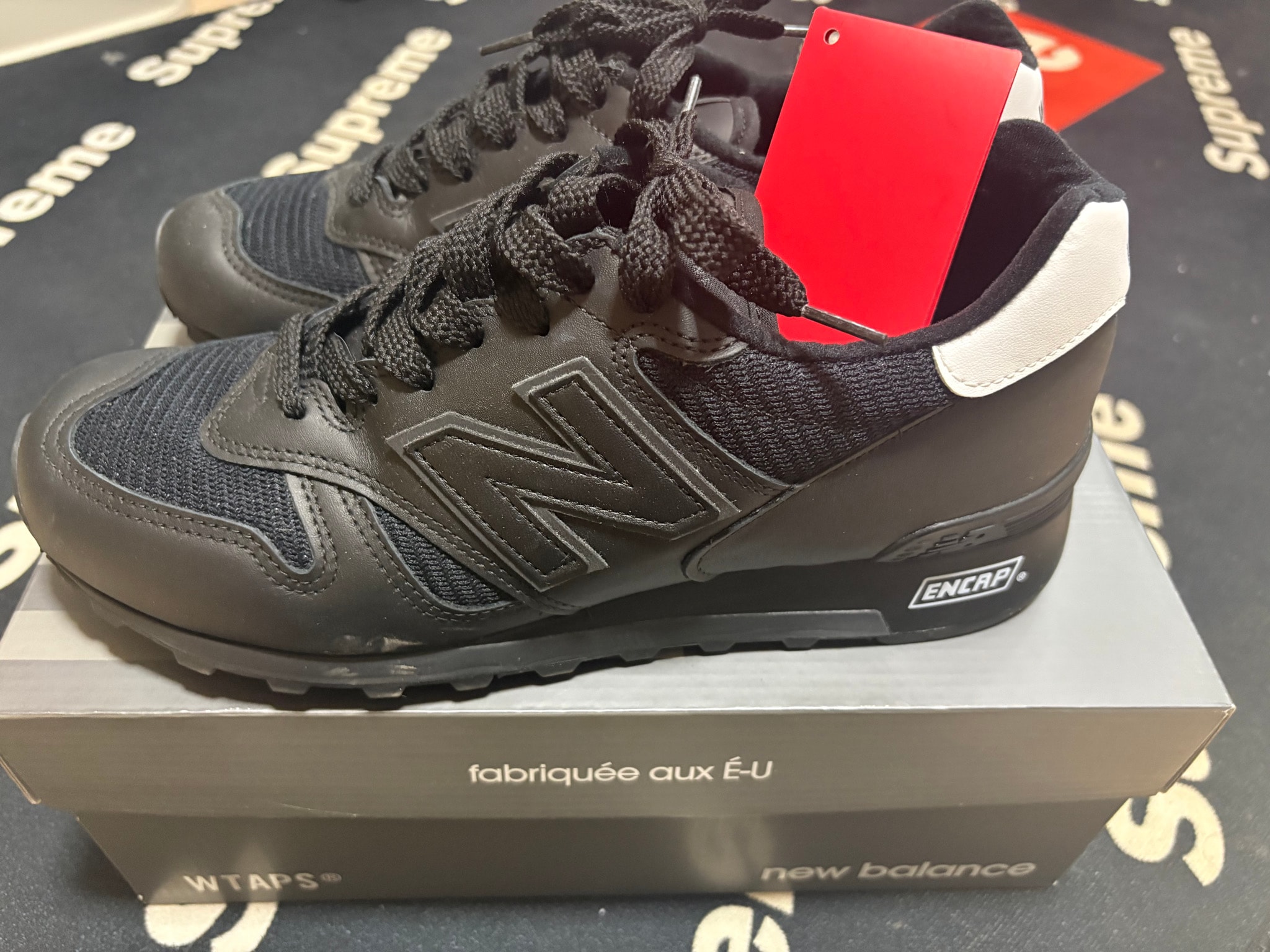 WTAPS × New Balance 1300 Made in USA "Black/White"
