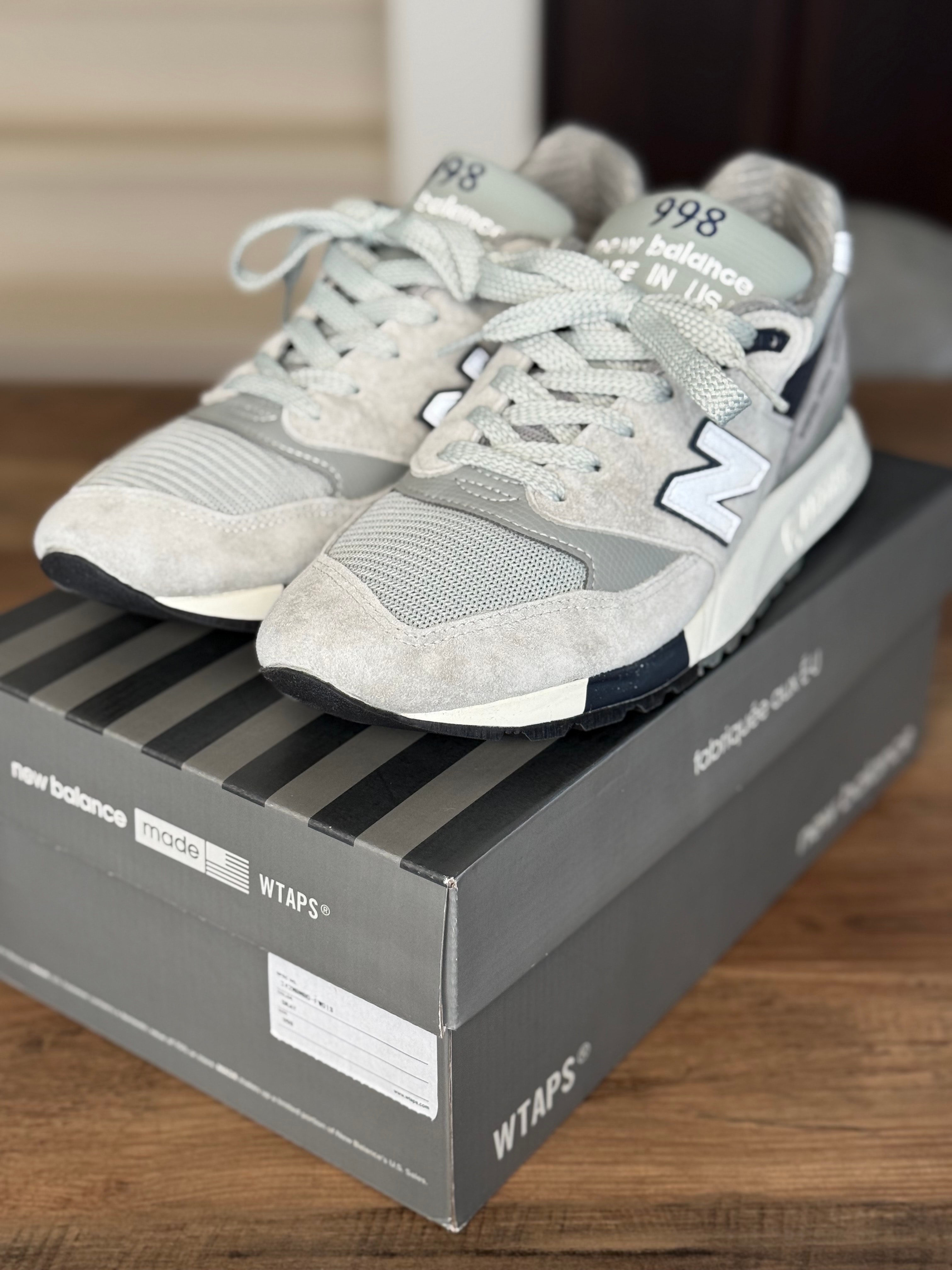 WTAPS × New Balance 998 "Gray"