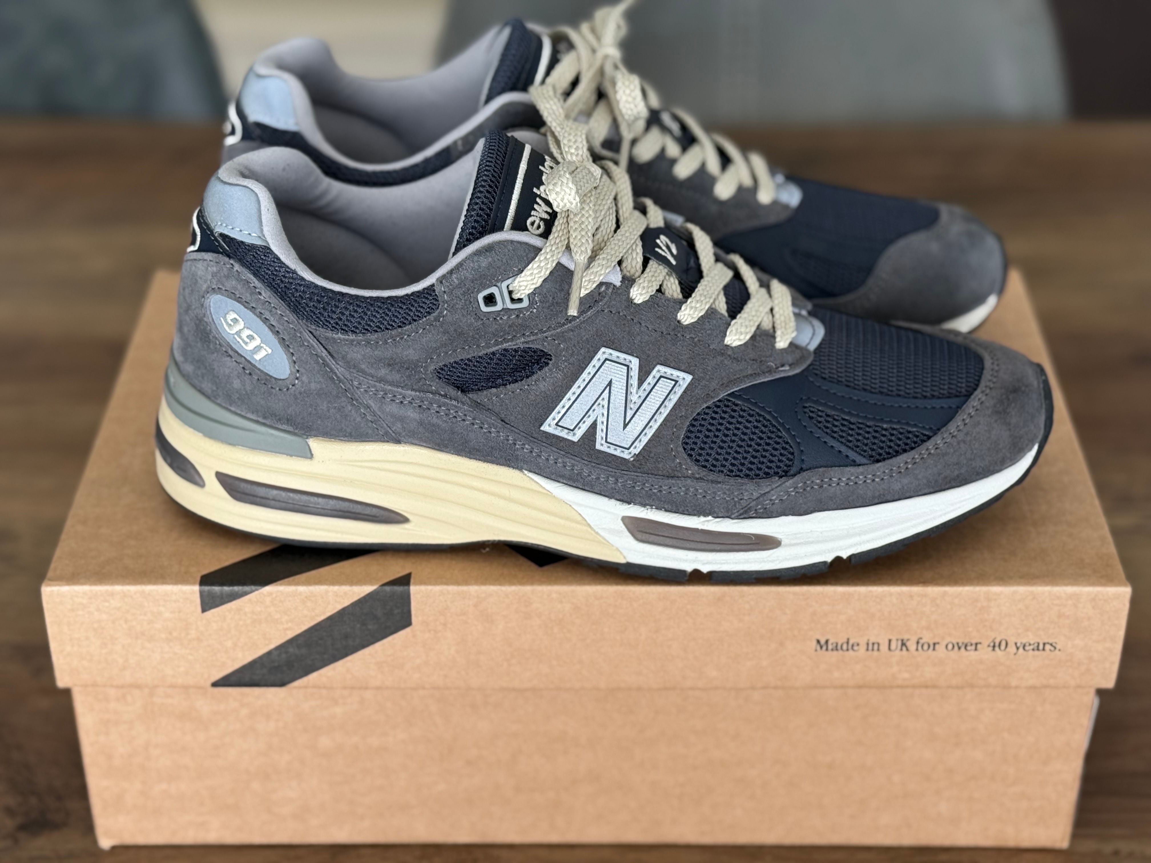 New Balance 991V2 "Gray/Navy"